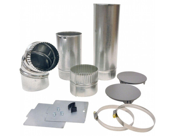 Whirlpool Vent Kit 4 Inch Rigid Aluminium - C00325612