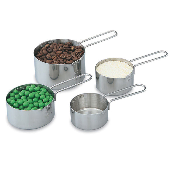 Four-piece Stainless Steel Measuring Cup Set