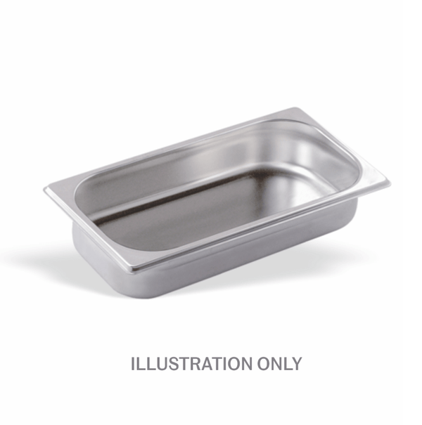 100mm Deep 1/3 Stainless Steel Gastronorm