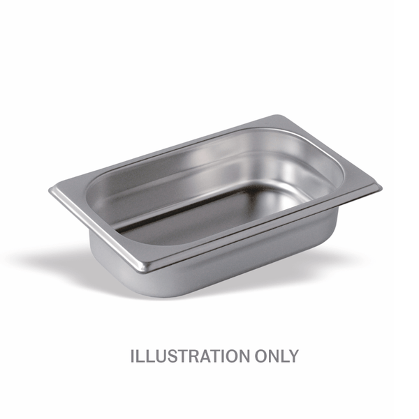 100mm Deep 1/4 Stainless Steel Gastronorm