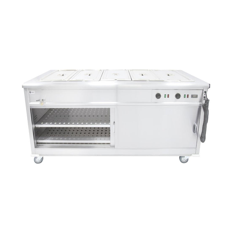 Parry Mobile Servery with Bain Marie Top MSB18