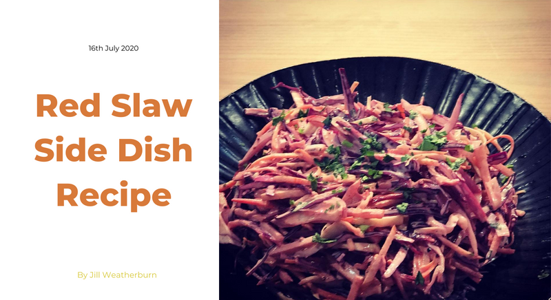 Red Slaw Side Dish