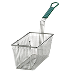 Rectangular Fry Basket  with Hook Green (7565)