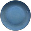 Java Decorated Coupe Plate Horizon Blue 21cm - Pack of 6