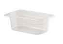 1/4 One Fourth Size Polypropylene Gastronorm Container