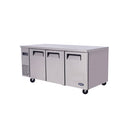 Atosa YPF9047GR Commercial 3-Door Undercounter Freezer - 470 Litre