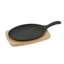 Tramontina Cast Iron Rectangular Sizzler Set 35x25.5x1.8cm