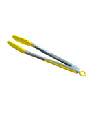 12" Silicone Tongs Yellow (7844)