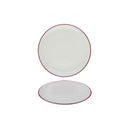 Modest Maroon Coupe Plate 17cm / 6 ¼" - Pack of 12