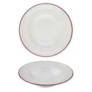 Modest Maroon Pasta Plate 28cm / 11" - 560ml / 19 ¾oz - Pack of 6