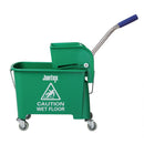 Jantex Kentucky Green Mop Bucket and Wringer 20Ltr