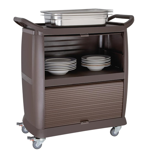 Vogue Trolley aus Polypropylen mit 3 Etagen