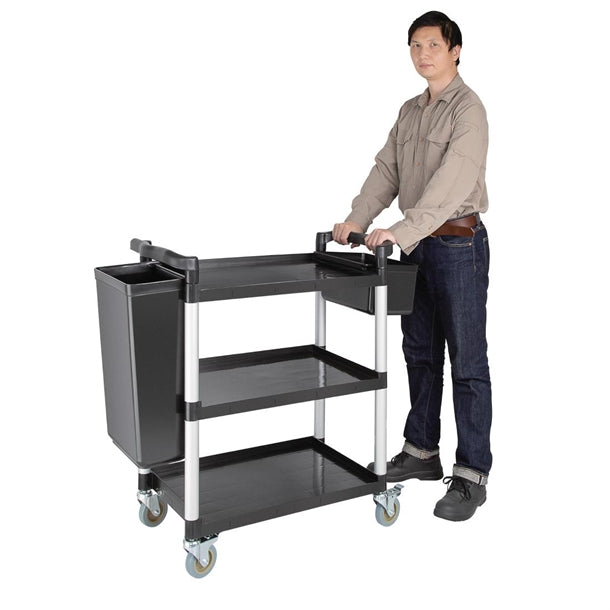 Vogue Polypropylene Mobile Trolley Small