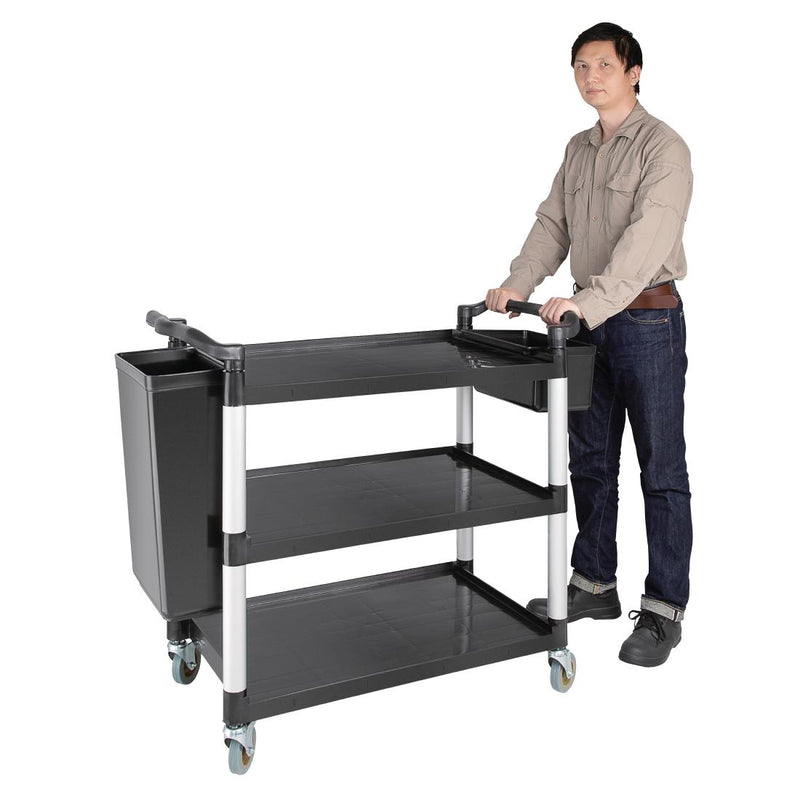 Vogue Polypropylene Mobile Trolley Large