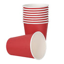 Fiesta Recyclable Single Wall Takeaway Coffee Cups Red 340ml / 12oz (Pack of 1000)