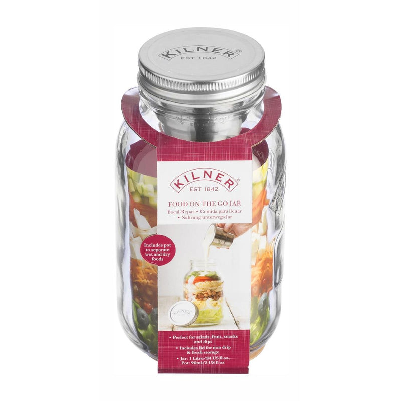 Kilner Food On The Go Glas 1000 ml