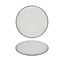 Modest Navy Coupe Plate 25cm / 9 ¾" - Pack of 12