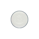 Modest Navy Double Well Saucer 16cm / 6 ¼" - Pack of 12