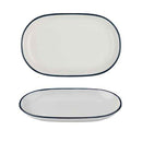 Modest Navy Oval Platter 28 x 18cm / 11" x 7" - Pack of 6
