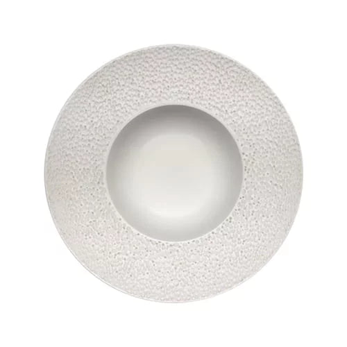 Bubbly Deep Gourmet Plate 25cm / 9.8″ - Pack of 6