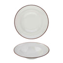 Modest Brown Pasta Plate 28cm / 11" - 560ml / 19 ¾oz - Pack of 6