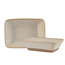 Rustico Dove Rectangular Dish - 17.8 x 12.5cm / 7" x 5" - Pack of 6
