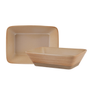 Rustico Taupe Rectangular Dish - 17.8 x 12.5cm / 7" x 5" - Pack of 6