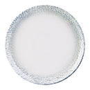 Enigma Ripple Fine China Coupe Plate 18cm / 7" - Pack of 6