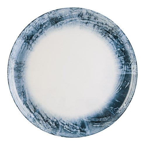 Enigma Wave Fine China Coupe Plate 18cm / 7" - Pack of 6