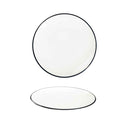 Modest Black Coupe Plate 17cm / 6 ¼" - Pack of 12