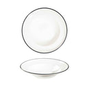 Modest Black Pasta Plate 25cm / 9 ¾" - 420ml /  17 ¾oz - Pack of 12