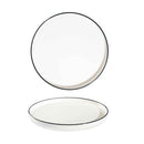 Modest Black Signature Plate 21cm / 8 ¼" - Pack of 6