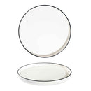 Modest Black Signature Plate 25.5cm / 10" - Pack of 6