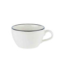 Modest Black Cappuccino Cup 340ml / 12oz - Pack of 6