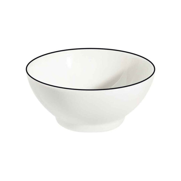 Modest Black Footed Bowl 14cm / 5 ½" - 450ml / 15 ¾oz - Pack of 12