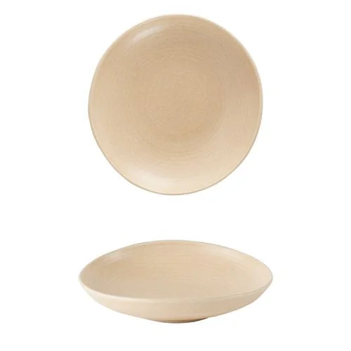 Rustico Nude Deep Plate 19cm / 7 ½'' - Pack of 6