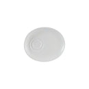 Rustico Ivory Saucer / Side Plate 20cm x 17cm - 8″ x 6 ¾″ - Pack of 12