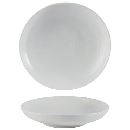 Rustico Ivory Deep Plate 26cm / 10 ¼” - Pack of 6