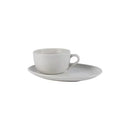 Rustico Ivory Saucer / Side Plate 20cm x 17cm - 8″ x 6 ¾″ - Pack of 12