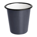 Olympia Emaille-Becher, Grau, 310 ml, 6 Stück