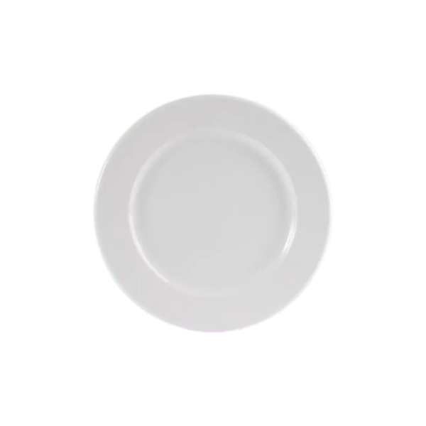 Elevate Fine China Rimmed Plate 23cm / 9″ - Pack of 6