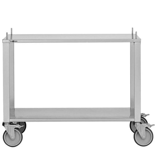 Convotherm Mobile Oven Stand Open with Storage Shelf & Castors
