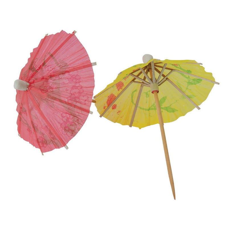 Beaumont Paper Parasols Mixed Colours (Pack of 144)