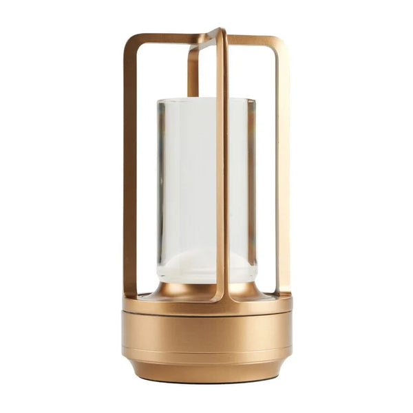 Industrielle bronzene LED-Tischlampe 17,5 cm / 6 ¾″
