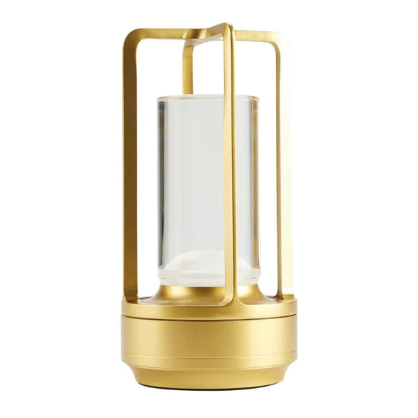 Industrial Brassy LED Table Lamp 17.5cm / 6 ¾″