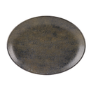 Ebony Oval Plate - 36cm / 14" (Pack of 6)