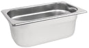 1/4 One Fourth Size Stainless Steel Gastronorm Container