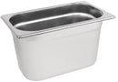 1/4 One Fourth Size Stainless Steel Gastronorm Container