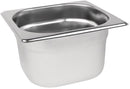 1/6 One Sixth Size Stainless Steel Gastronorm Container