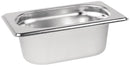 1/9 One Ninth Size Deep Stainless Steel Gastronorm Container